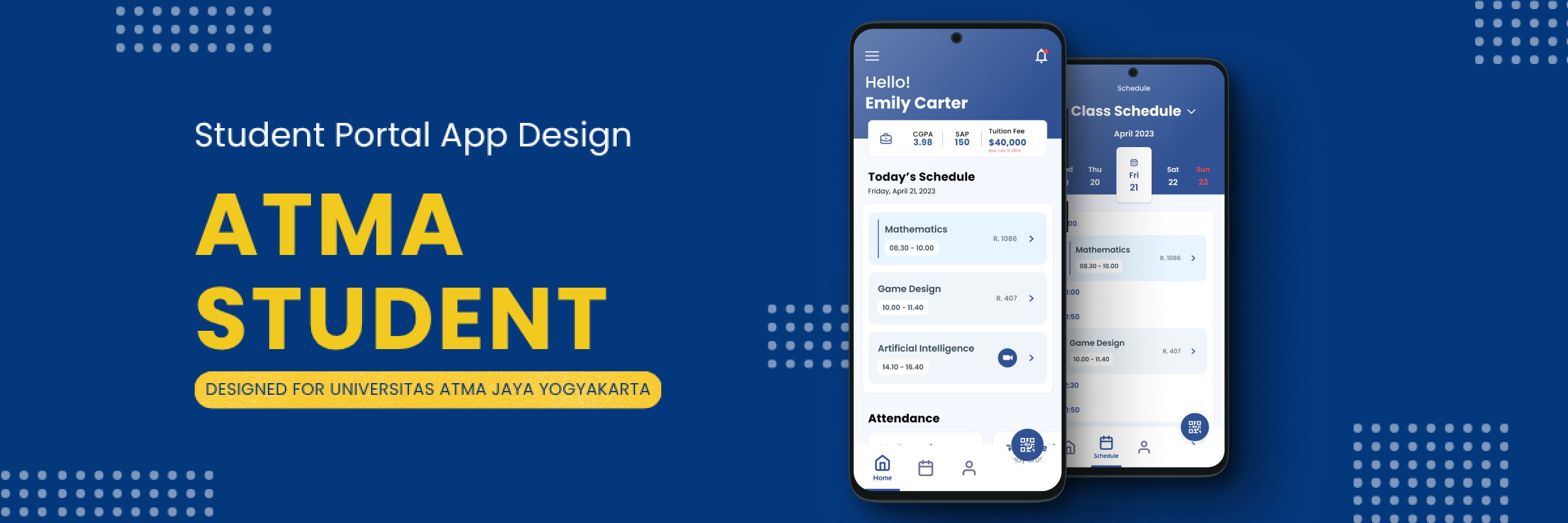 Atma Student App Preview